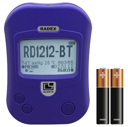Дозиметр радиоактивности РАДЭКС с Bluetooth RADEX RD1212-BT